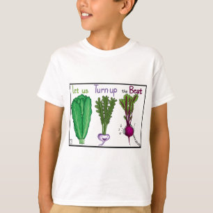 Camiseta Deixe-nos girar acima da batida