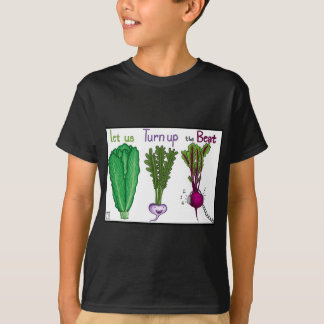 Camiseta Deixe-nos girar acima da batida