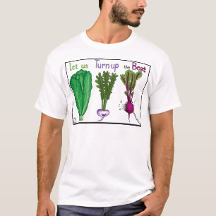 Camiseta Deixe-nos girar acima da batida