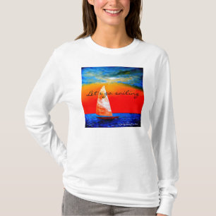 Camiseta Deixe-nos ir navegar o t-shirt - mercadoria de