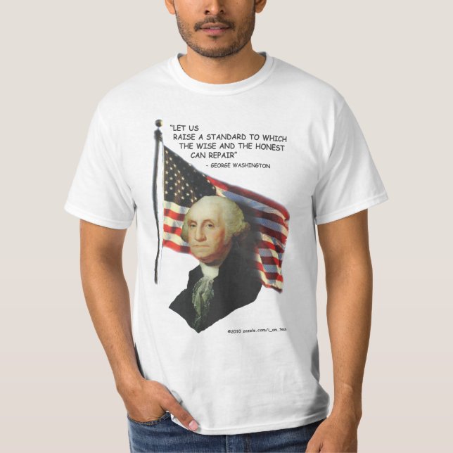 Camiseta Deixe-nos melhorar um padrão (Frente)