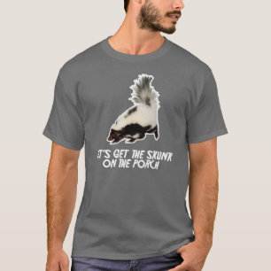 Camiseta Deixe-nos obter a jaritataca no patamar
