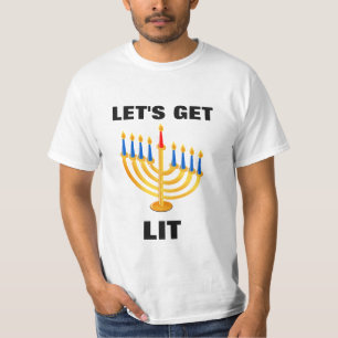 Camiseta "Deixe-nos obter t-shirt do Lit"