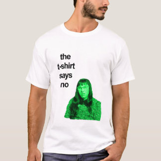 Camiseta deixe-nos pedir o t-shirt