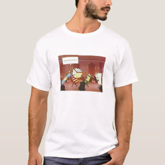 Camiseta Deixe-nos tudo ir à entrada