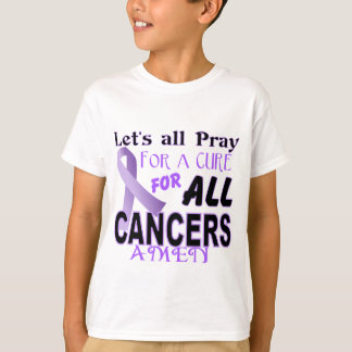 Camiseta Deixe-nos tudo Pray para um roupa da consciência