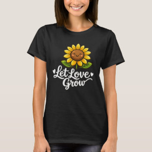 Camiseta Deixe o Amor Crescer - Girassol