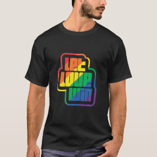 Camiseta Deixe o amor ganhar o transexual Gay LGBT orgulhos