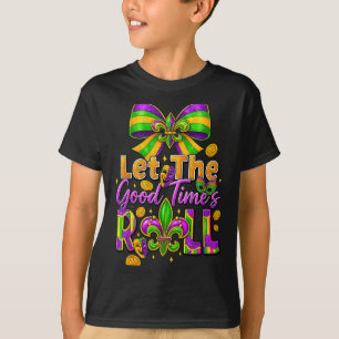 Camiseta Deixe O Bom Tempo Rolar Carnaval Mardi Gras Homens