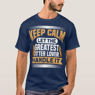 Camiseta Deixe O Maior Sobreloso Lover Tratá-Lo De Porte An