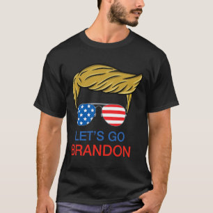 Camiseta Deixe o nº 39;s ir Brandon cantar Engraçado Biden