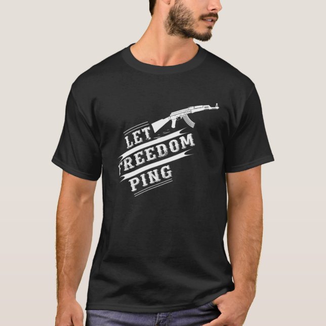 Camiseta Deixe o Ping de Liberdade (Frente)