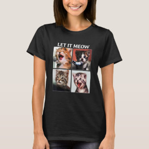Camiseta Deixe-O Significar Cat Singer Music Kitten