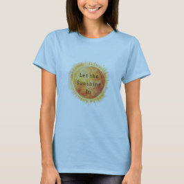 Camiseta Deixe o Sol Entrar Sol