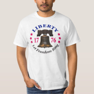 CAMISETA DEIXE O T-SHIRT DO ANEL DA LIBERDADE