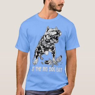 Camiseta Deixe os Cachorros Comerem Giro de Construção de A