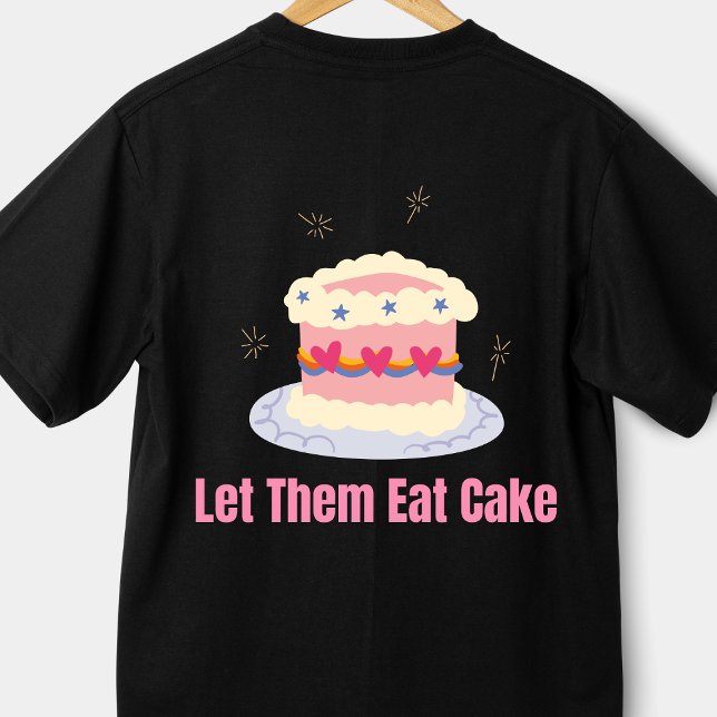 Camiseta Deixe-Os Comer Marie Antoinette (Criador carregado)
