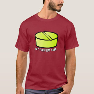 Camiseta Deixe-os comer o bolo