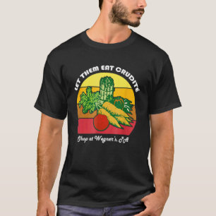 Camiseta Deixe-os comer o Meme de Crudite Wegner 3