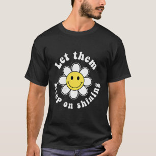 Camiseta Deixe-Os Continuar A Luminar O Bolso Saúde Mental