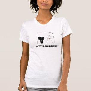 CAMISETA DEIXE OS JOGOS COMEÇAR