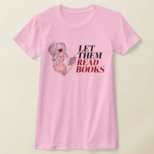 Camiseta Deixe-os ler livros