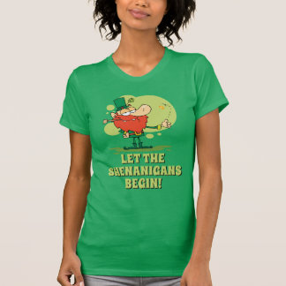 Camiseta Deixe os Shenanigans começar! Leprechaun