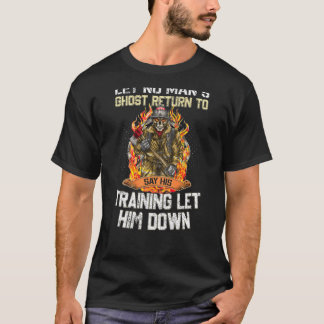 Camiseta Deixe que não faça fantasmas voltem