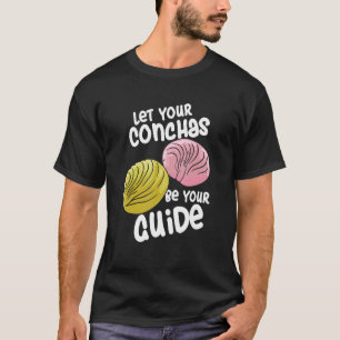 Camiseta Deixe Seu Conchas Ser Seu Guia Concha Bread