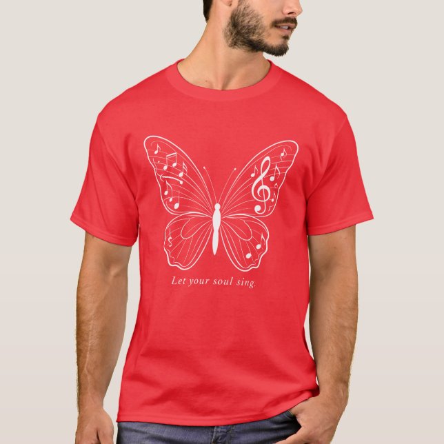 Camiseta Deixe Sua Alma Cantar (Frente)