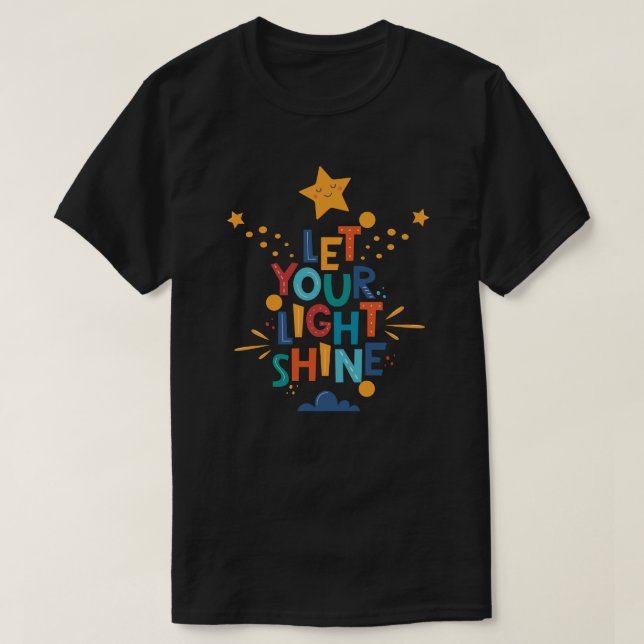Camiseta Deixe sua inspiração leve (Frente do Design)