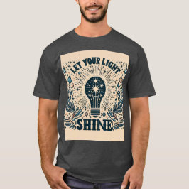 Camiseta Deixe sua luz brilhar