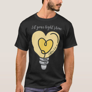Camiseta Deixe Sua Luz Brilhar