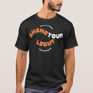 Camiseta Deixe Sua Luz Brilhar Antes De Homens Mateus 516 B
