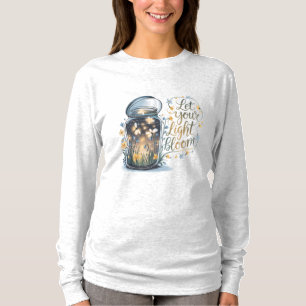 Camiseta Deixe Sua Luz Florescer