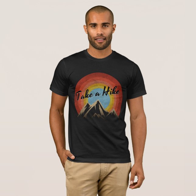 CAMISETA DEIXE TUDO PARA TRÁS E VÁ CAMINHAR (Frente Completa)