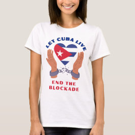Camiseta Deixem Cuba Viver