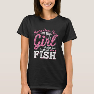 Camiseta Deixem Essa Garota Te Mostrar Como Pescar