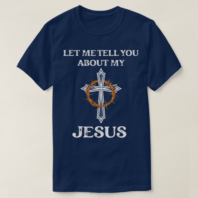 Camiseta Deixem-Me Falar Sobre Os Meus Credos Cristãos (Frente do Design)