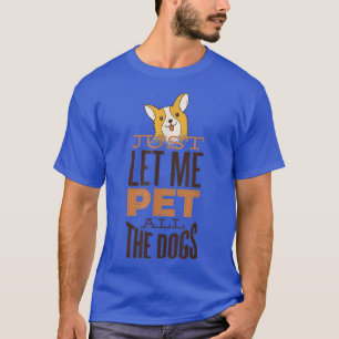 Camiseta Deixem-Me Pet Todos Os Cães Proprietários De Cacho