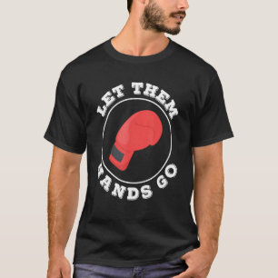 Camiseta Deixem-nas ir ao treinador de treinadores de boxe