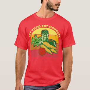 Camiseta Deixem-Nos Comer Os Moradores Cruzados