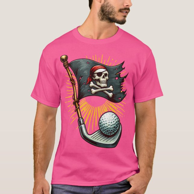 Camiseta Deixem os Shenanigans piratas começarem a piratear (Frente)