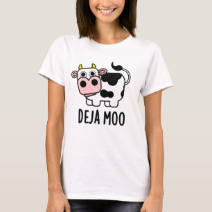 Camiseta Deja Moo Funny Cow Pun