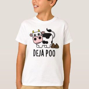Camiseta Deja Poo Funny Cow Poop Pun