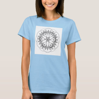Camiseta DejaLulu Fluindo Mandala Boho Superior
