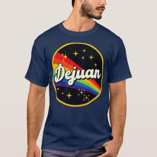 Camiseta Dejuan Rainbow In Space Vintage Style