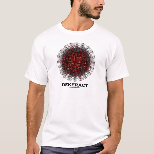 Camiseta Dekerat (10-Dimensional Hypercube) (Frente)