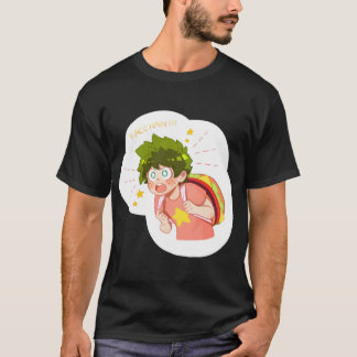 Camiseta Deku está empolgado em ver Kacchan