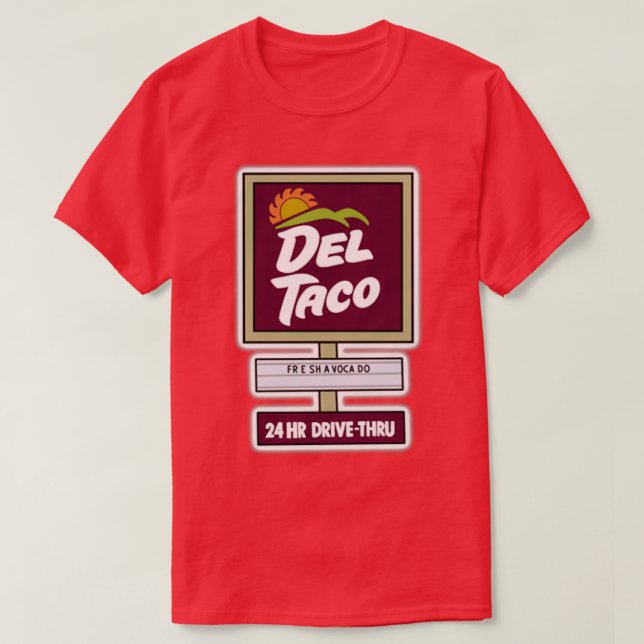Camiseta Del Taco - Sinal (Frente do Design)